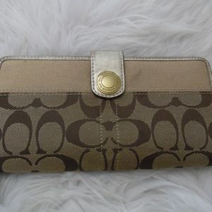 Coach Zip Wallet